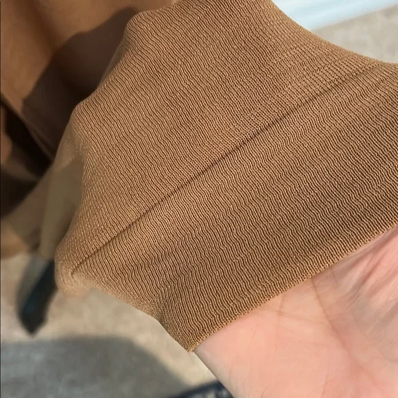 Zara Tan Sheer swim cover up Maxi Dress Sleeveless Resort Wear - Picture 12 of 14